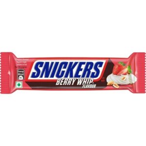 Snickers Berry Whip Chocolate Bar Import 40g 15ct
